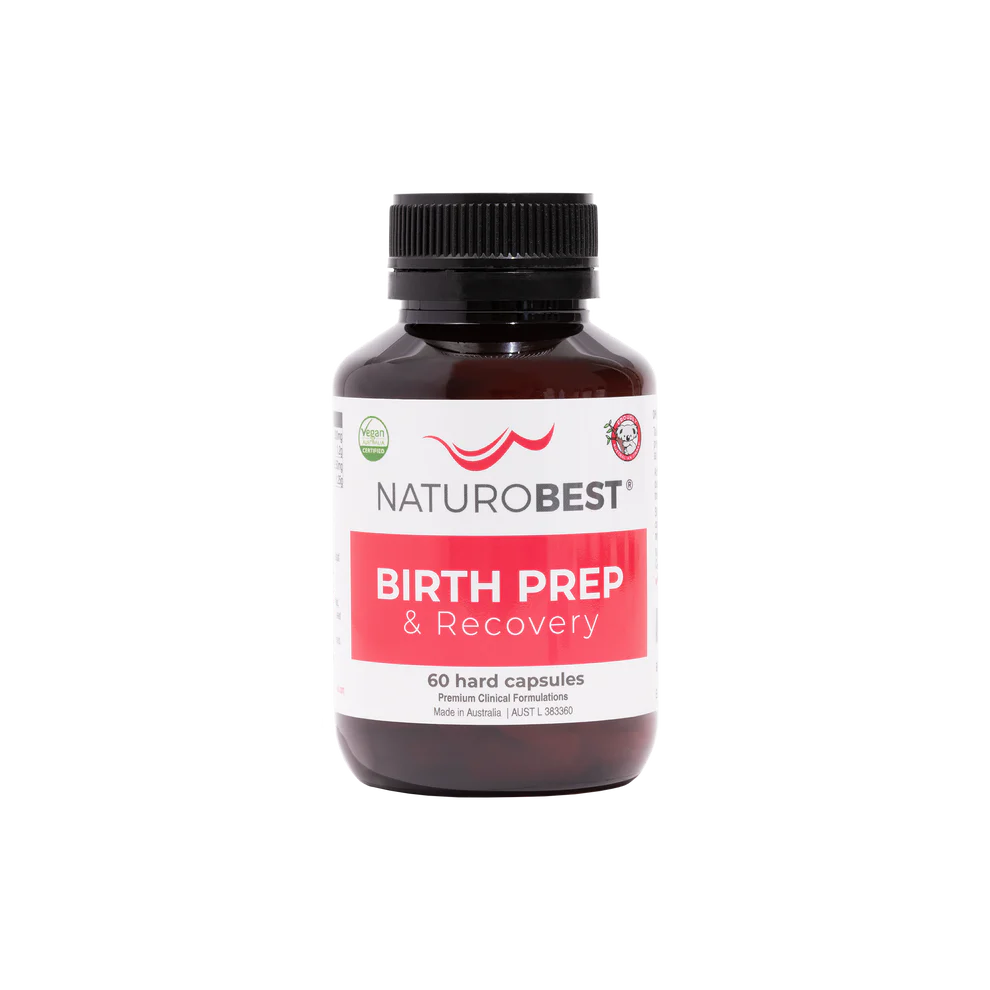 Naturobest Birth Prep & Recovery | Prepare for Birth 60 Caps